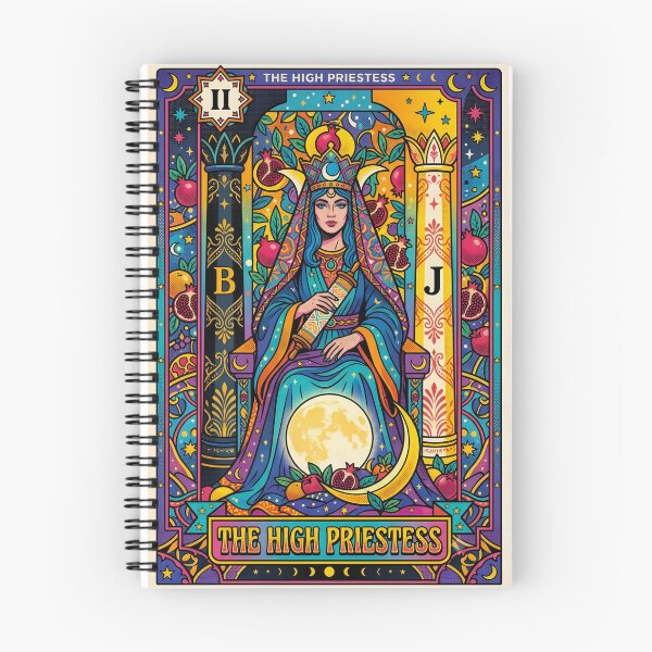 Artikelvorschau, Das Hugh Priestess Tarot entworfen und verkauft von shantilovesart.