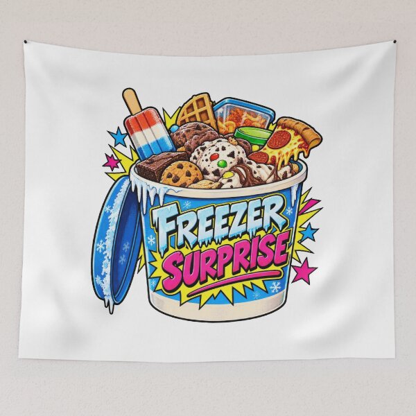 Item preview, Freezer Surprise 90s Balkan Household Humor designed and sold by OfficialBalkan.