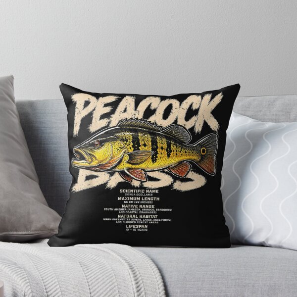 Item preview, Peacock Bass Angler Fishing Graphic Fish Dad Men Boys designed and sold by VibePrints42.