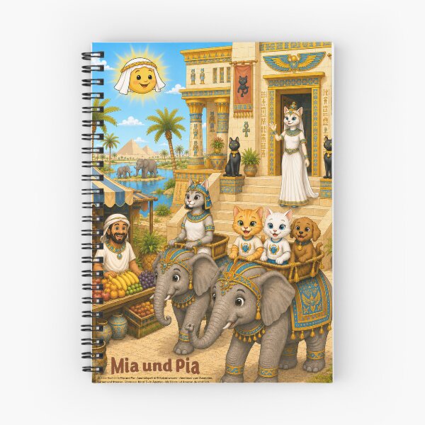 Item preview, From the book series "Mia and Pia - Coloring Fun Meets Cat Knowledge - Adventures to Color, Learn and Marvel At" designed and sold by WasserSonneWind.