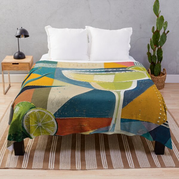 Item preview, Margarita Cubist Painting – Mexican Cocktail Artwork designed and sold by GalleryKauffeld.