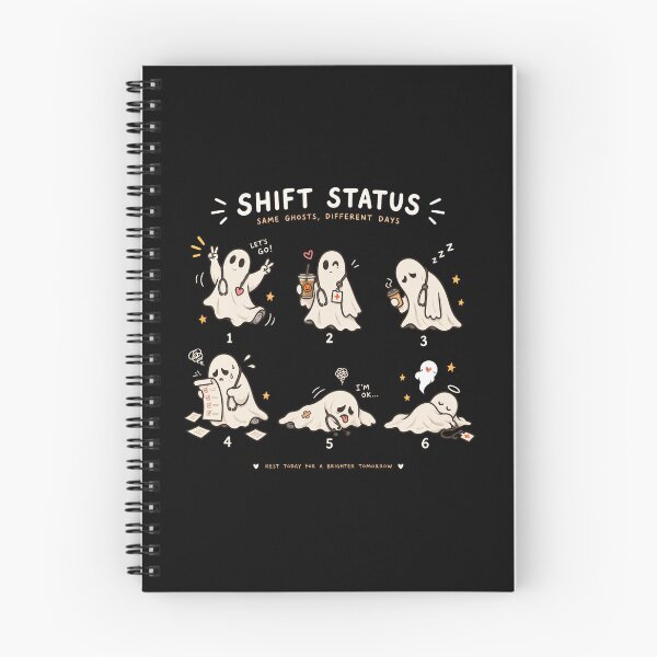 Item preview, Ghost Nurse Halloween, Funny Spooky Nurse, Nurse Shift Status, Halloween Nurse Gift, RN Nursing, Healthcare Worker, Spooky Season, Fall Nurse Gift designed and sold by Quiajia.