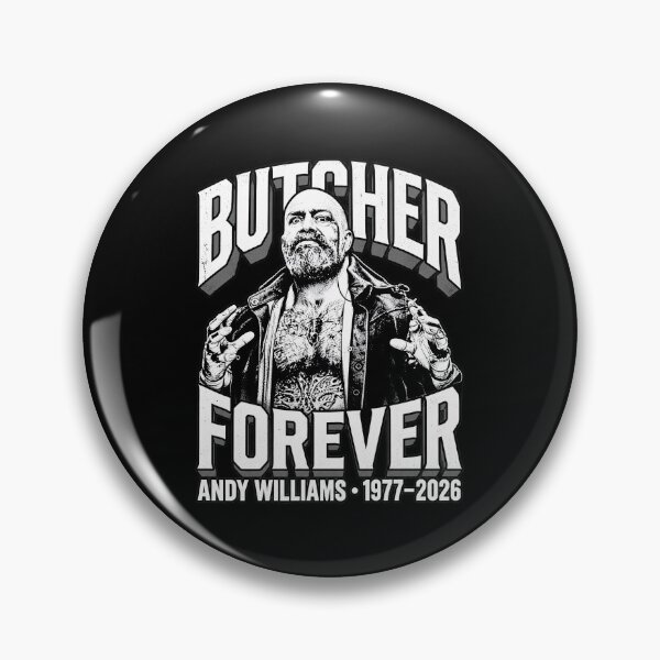 Item preview, Andy Williams Every Time I Die and The Butcher Wrestling Tribute designed and sold by BenLott.