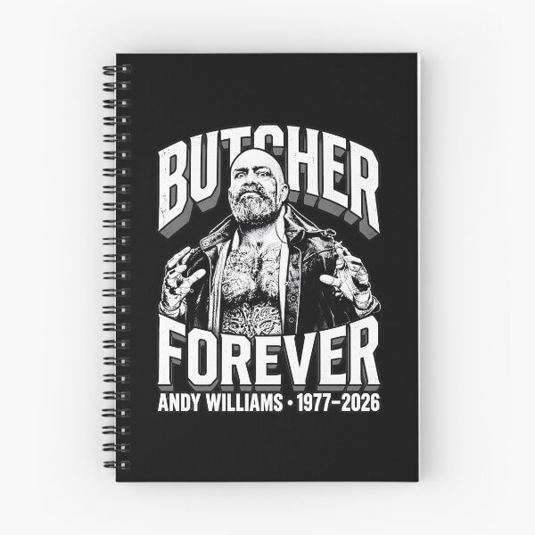 Item preview, Andy Williams Every Time I Die and The Butcher Wrestling Tribute designed and sold by BenLott.