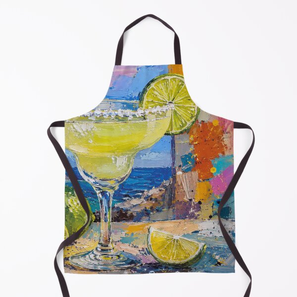 Item preview, Margarita Painting – Lime & Tequila Cocktail Artwork designed and sold by GalleryKauffeld.