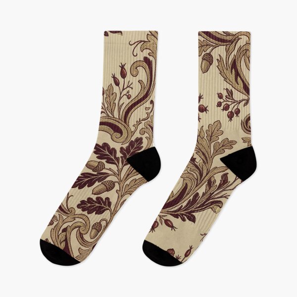 Item preview, Autumn Oak Damask Seamless Pattern  designed and sold by Ivy-Triggs.