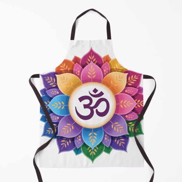 Item preview, ॐ OM Arte digital vibrante de mandalas florales designed and sold by Working Pajama.