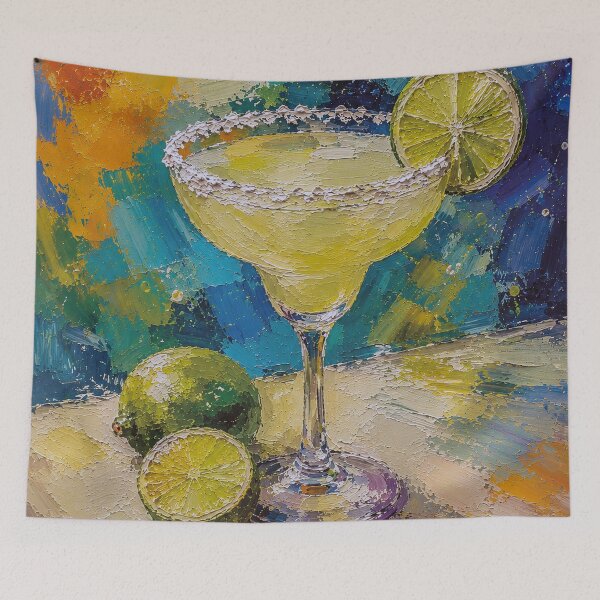 Item preview, Margarita Painting – Colourful Summer Drink Art designed and sold by GalleryKauffeld.