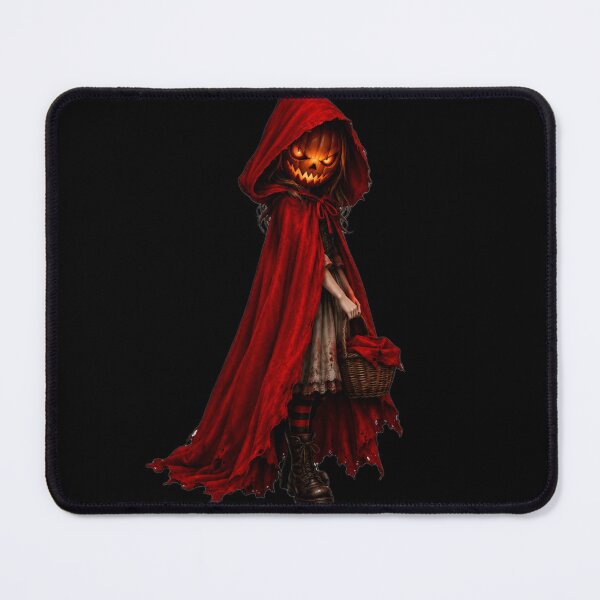 Item preview, Little Red Riding Pumpkin - Dark Fairy Tale Art designed and sold by Addy77shop.