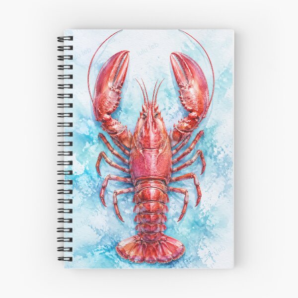 Item preview, Lobster on Ice – Frozen Coastal Elegance designed and sold by LuluLeb.