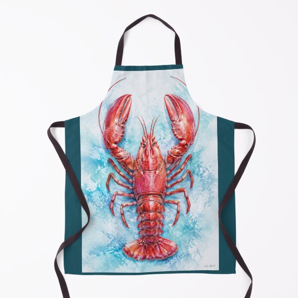 Item preview, Lobster on Ice – Frozen Coastal Elegance designed and sold by LuluLeb.