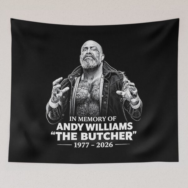 Item preview, Andy Williams Metalcore Guitarist The Butcher Wrestling Legacy designed and sold by BenLott.