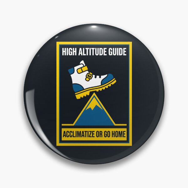 Item preview, High Altitude Guide Acclimatize Mountain Hiking designed and sold by SplashTastic.