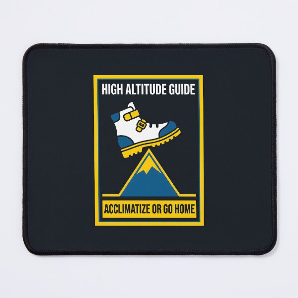 Item preview, High Altitude Guide Acclimatize Mountain Hiking designed and sold by SplashTastic.