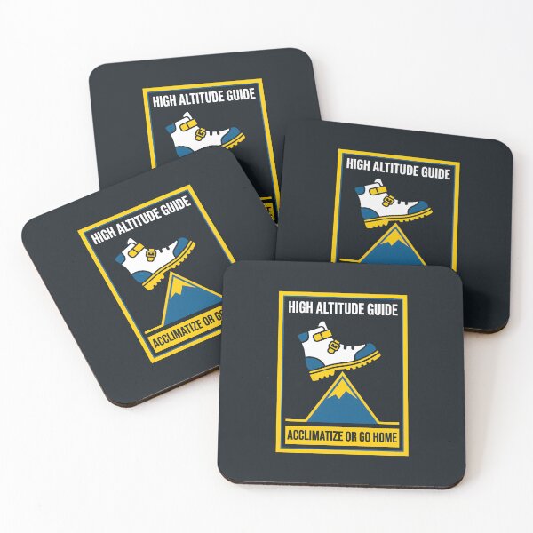 Item preview, High Altitude Guide Acclimatize Mountain Hiking designed and sold by SplashTastic.