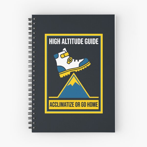 Item preview, High Altitude Guide Acclimatize Mountain Hiking designed and sold by SplashTastic.