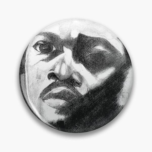 Item preview, Shadow & Light - Black Man Portrait in Chiaroscuro | Pencil Realism designed and sold by MALADesignz.
