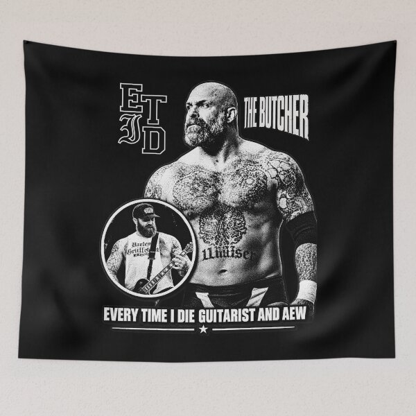 Item preview, The Butcher Andy Williams ETID Guitarist Music Wrestling Tribute designed and sold by BenLott.