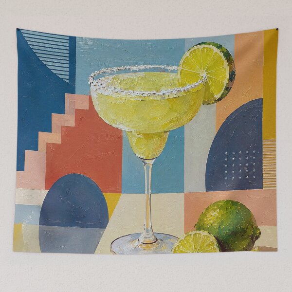 Item preview, Margarita Painting – Festive Mexican Bar Art designed and sold by GalleryKauffeld.