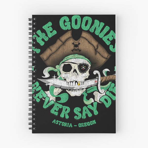 Item preview, The Goonies Never Say Die Astoria Oregon Pirate Skull Eyepatch Dagger designed and sold by RosiPag.