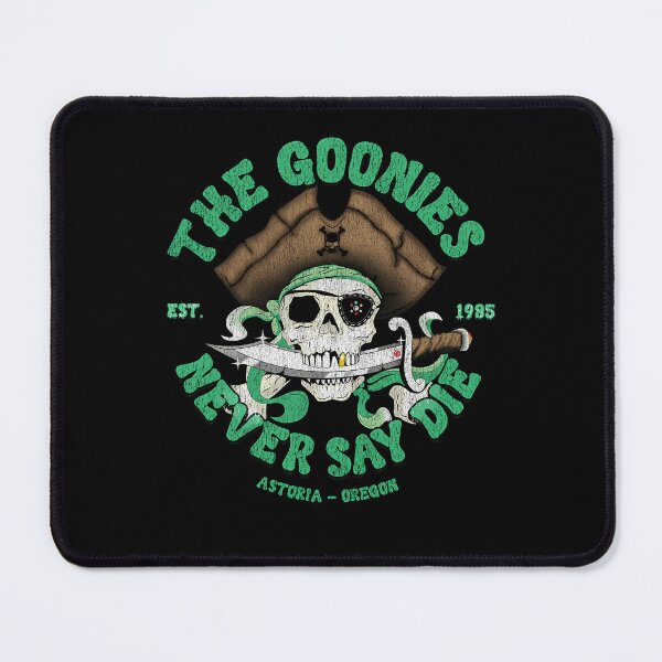 Item preview, The Goonies Never Say Die Astoria Oregon Pirate Skull Eyepatch Dagger designed and sold by RosiPag.
