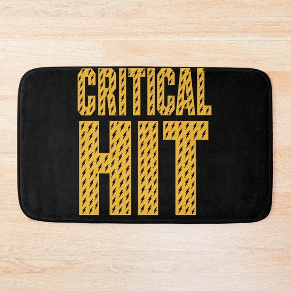 Item preview, Critical Hit Bold Lightning Bolt Text TTRPG designed and sold by Yellowriversss.