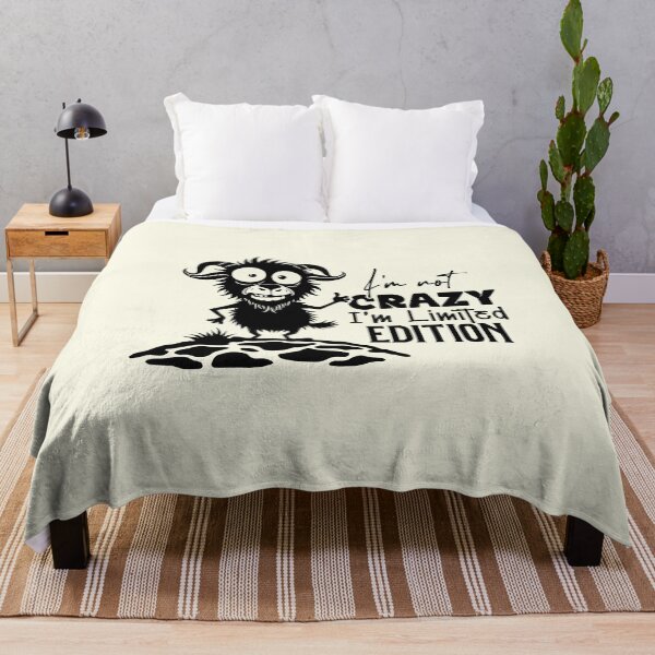 Item preview, Not Crazy Im Limited Edition Funny Goat designed and sold by NookMerch97 .