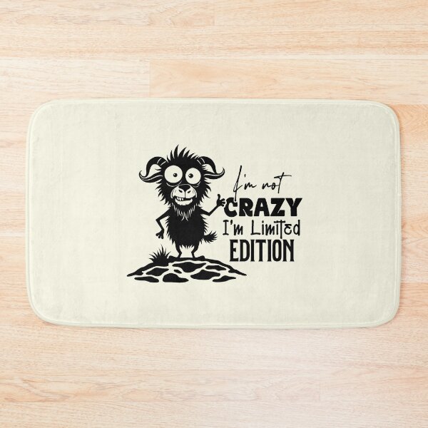 Item preview, Not Crazy Im Limited Edition Funny Goat designed and sold by NookMerch97 .