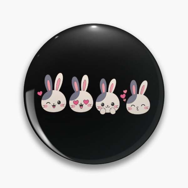Item preview, Four adorable rabbits designed and sold by GiaoCalonas.