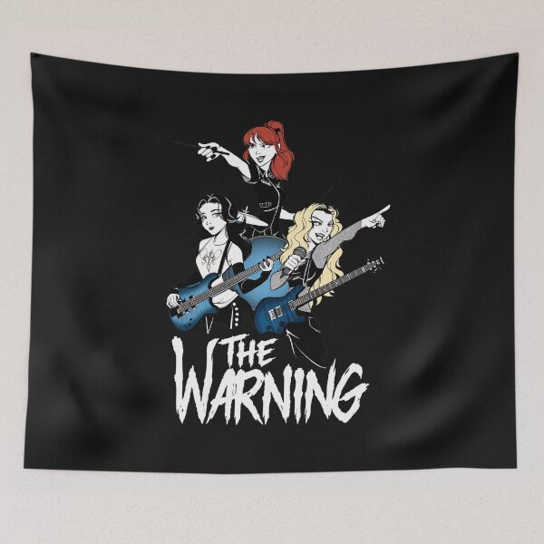 Item preview, THE WARNING Band Illustration  designed and sold by Sheilaey.