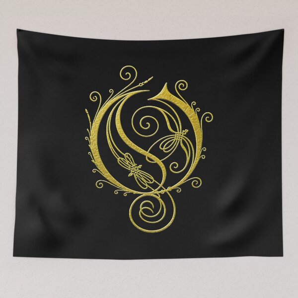 Item preview, Elegant Gold Ornate Monogram Emblem designed and sold by Sheilaey.