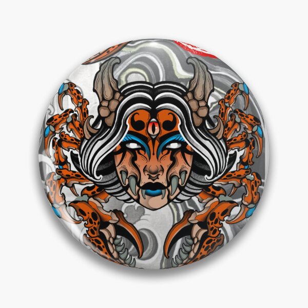 Item preview, Heikegani Japanese geisha designed and sold by 7Delamancha.