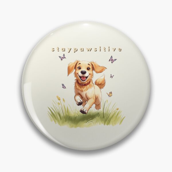 Item preview, Stay Pawsitive designed and sold by TeeHee Puns.