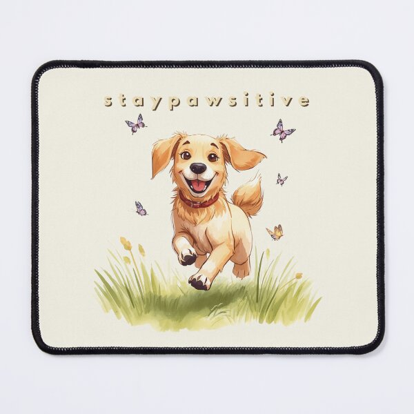 Item preview, Stay Pawsitive designed and sold by TeeHee Puns.