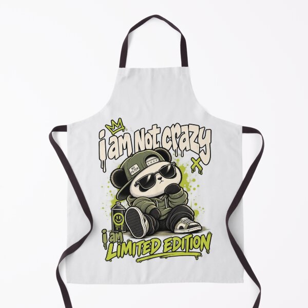 Item preview, Not Crazy Limited Edition Streetwear Panda designed and sold by NookMerch97 .