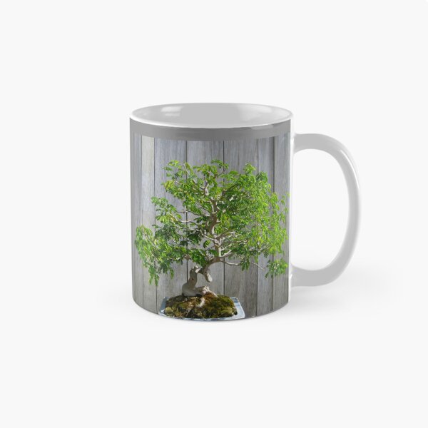 Item preview, Bonsai Tree with Gray Fence designed and sold by JoyousArt4u.