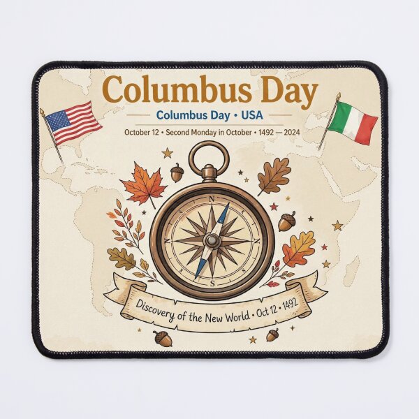 Item preview, Graphic for Columbus Day in the USA designed and sold by Nela-&-Lena.