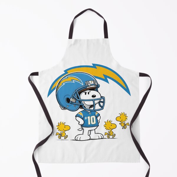 Item preview, Snoopy And Woodstock Los Angeles Chargers Football Fan Game Day designed and sold by DamianRoy88.