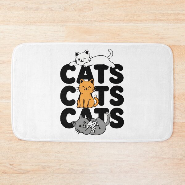 Item preview, Cute Cats Vertical Text Cat Lover Present designed and sold by GiaoCalonas.