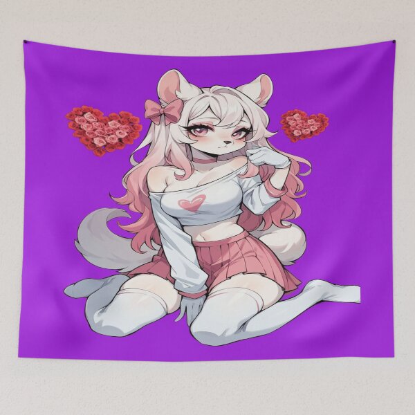 Item preview, anime girl fox designed and sold by pksart1.