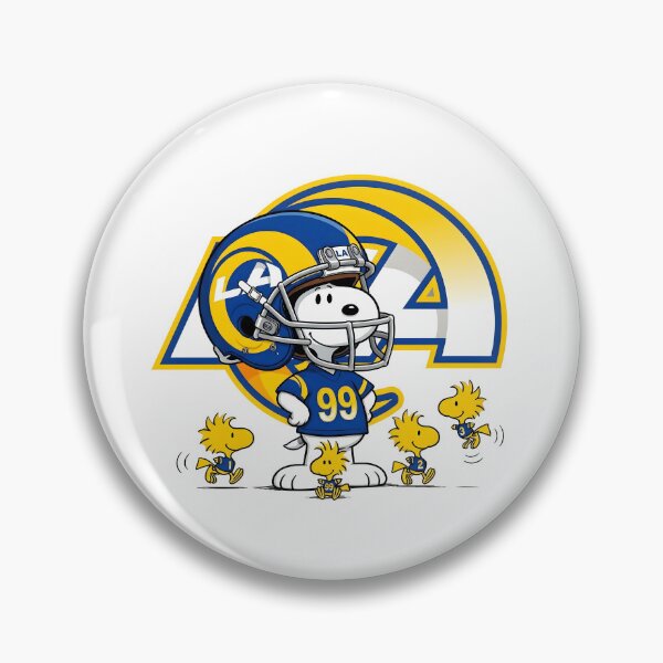 Item preview, Snoopy And Woodstock Los Angeles Rams Football Fan Game Day designed and sold by DamianRoy88.