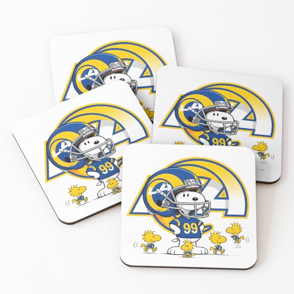 Item preview, Snoopy And Woodstock Los Angeles Rams Football Fan Game Day designed and sold by DamianRoy88.