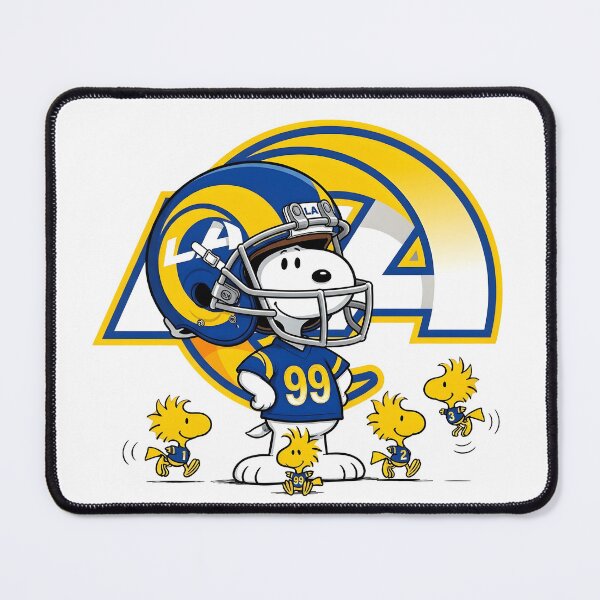 Item preview, Snoopy And Woodstock Los Angeles Rams Football Fan Game Day designed and sold by DamianRoy88.