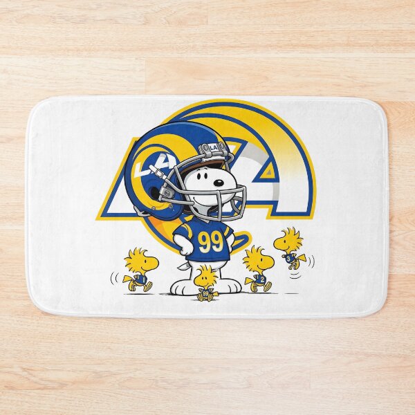 Item preview, Snoopy And Woodstock Los Angeles Rams Football Fan Game Day designed and sold by DamianRoy88.