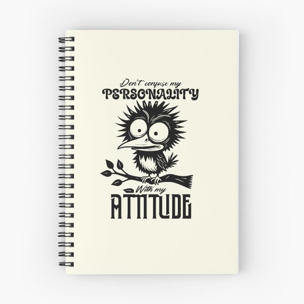 Item preview, Dont Confuse My Personality Sassy Bird designed and sold by NookMerch97 .