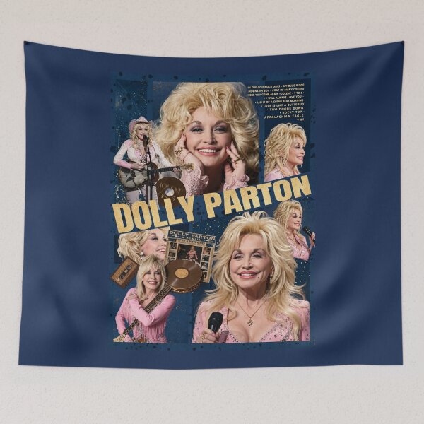 Item preview, Dolly Parton Collage Country Music Legend Vintage Poster  designed and sold by Vicky021.