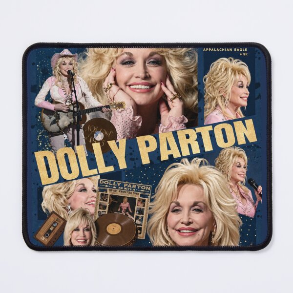 Item preview, Dolly Parton Collage Country Music Legend Vintage Poster designed and sold by Vicky021.