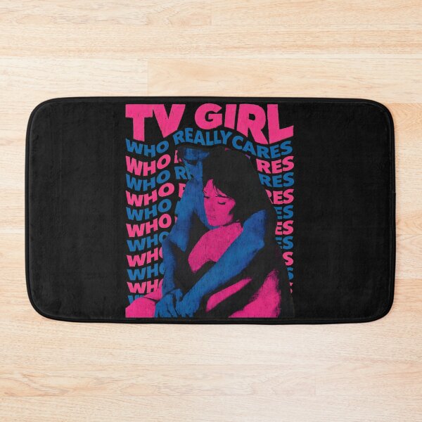 Item preview, TV Girl Who Really Cares Distressed Retro  designed and sold by Sheilaey.