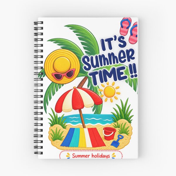 Item preview, It’s Summer Time Beach Vacation T-Shirt Design designed and sold by allprocraft.