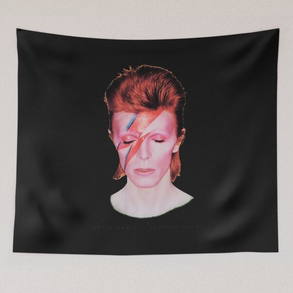 Item preview, David Bowie Ziggy Stardust Lightning Bolt Portrait designed and sold by Sheilaey.